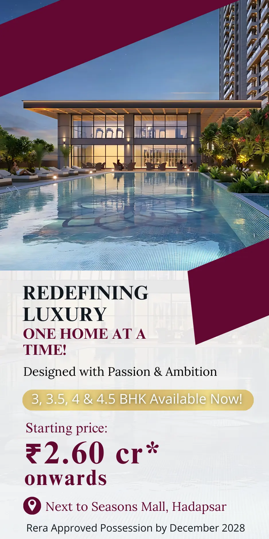 3 BHK in Mahalunge West